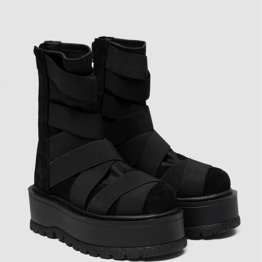         Ghete - Uddy - Velur Black